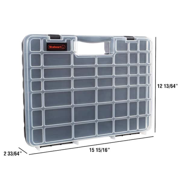 Stalwart 55-Compartment Portable Small Parts Organizer HW2200018