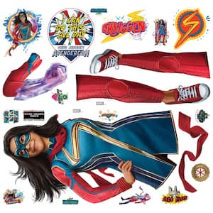 Blue Ms Marvel Giant Wall Decals