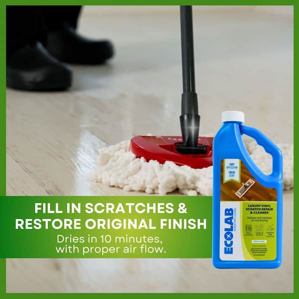 ECOLAB - 32 oz. Luxury Vinyl Scratch Repair and Cleaner Concentrate