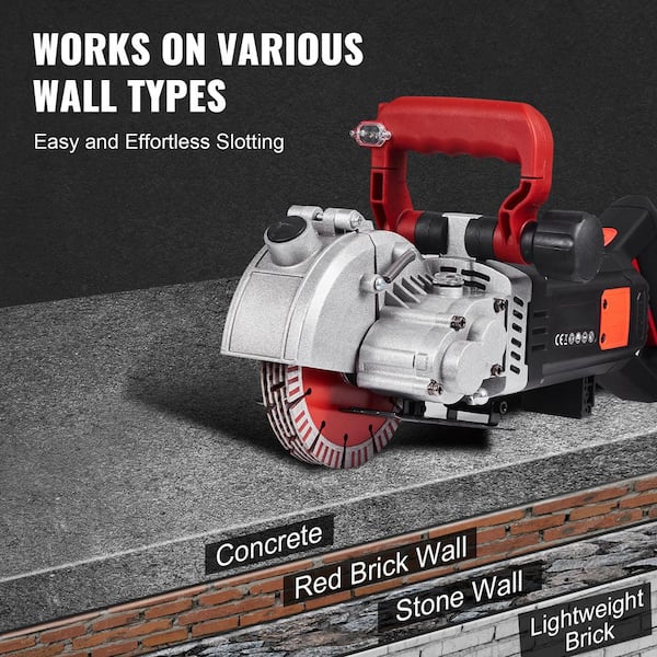 SKYSHALO 5800-Watt Wall Chaser 21.3 in. x 7.87 in. Cutting