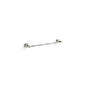 Parallel 18 in. Wall Mounted Towel Bar in Vibrant Polished Nickel