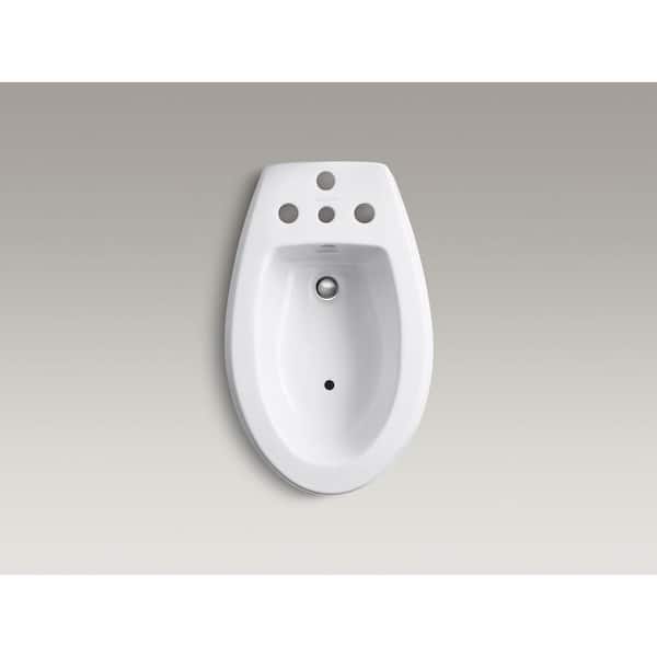 San Tropez Elongated Bidet in White