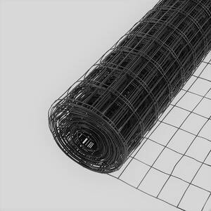 4 ft. x 50 ft. Black PVC Coated Welded Wire Fence
