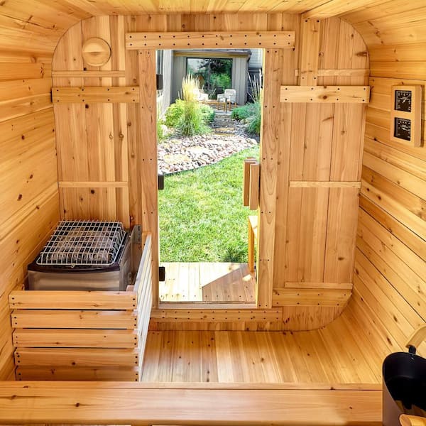 Backyard Discovery Lennon 6-Person Outdoor Cedar Traditional Wet