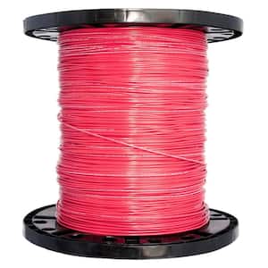 2500 ft. 14 Red Solid CU THHN Wire
