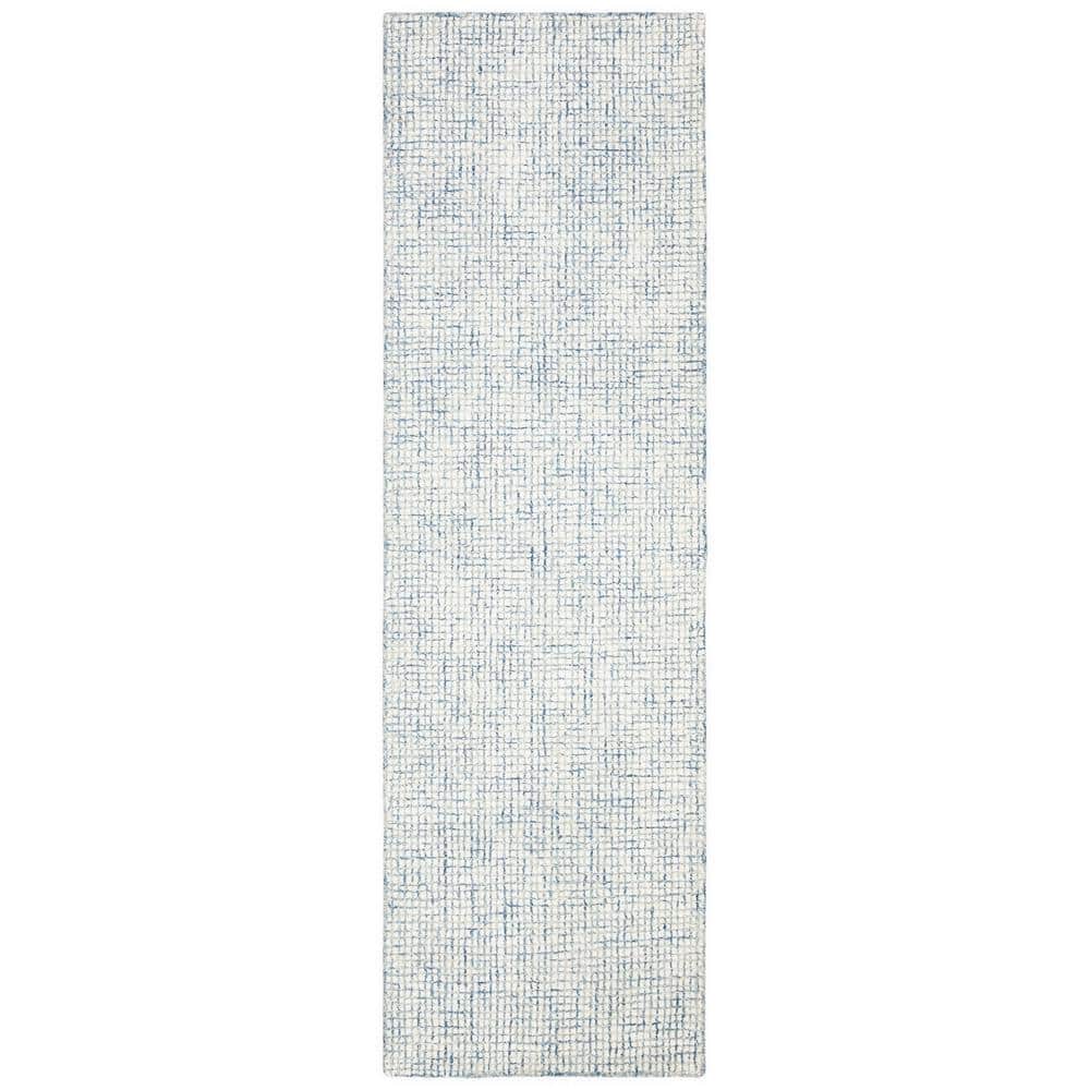 Abstract Ivory/Blue 2 ft. x 12 ft. Geometric Gradient Runner Rug price history on PriceWatchPro