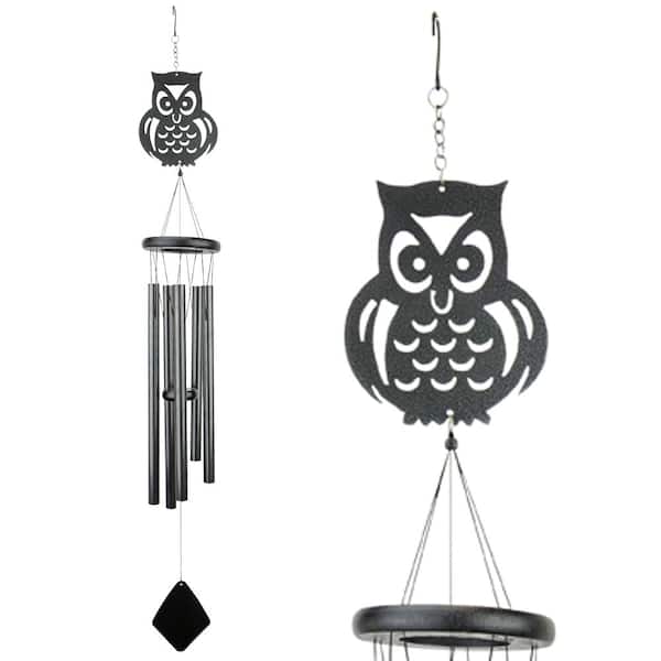 Unbranded Owl Shadow Wind Chime