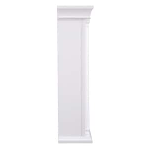 Strousse 26 in. W x 8 in. D x 30 in. H Bathroom Storage Wall Cabinet in White