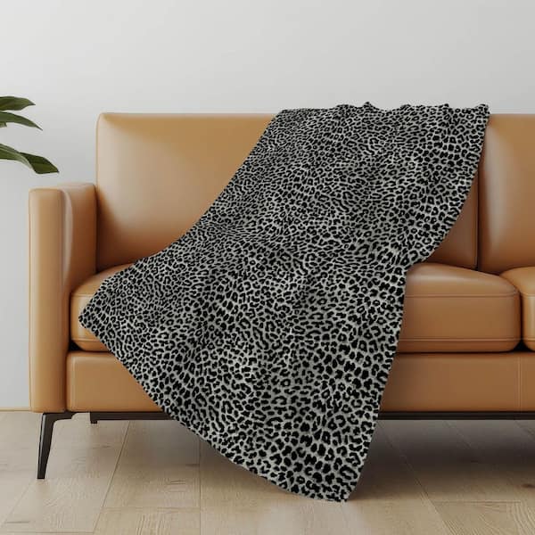 Premium Machine Washable ASB43 Shadow 50 in. x 70 in. Sherpa Throw Blanket