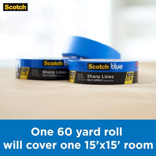 3M ScotchBlue 1.88 in. x 60 yds. Sharp Lines Multi-Surface