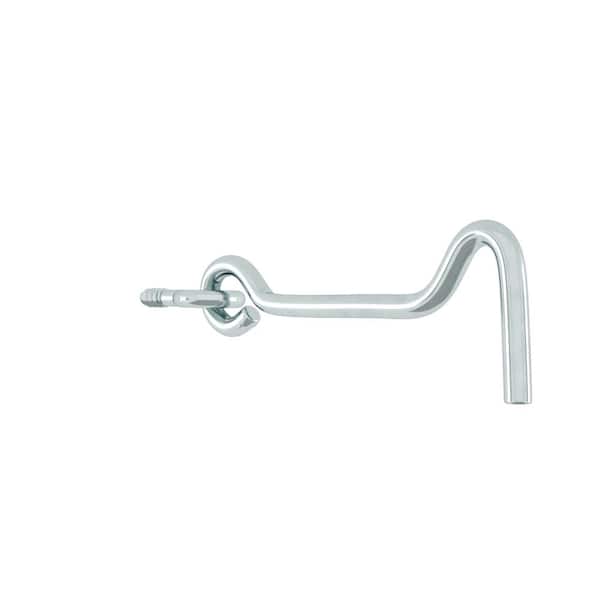 3-3/8 in. Solid Brass Round Ceiling Type Screw Hook