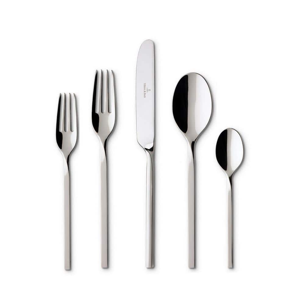 Modern Stainless Steel 20-Piece Flatware Set