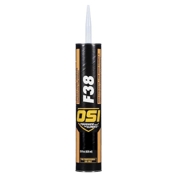 OSI F38 28 oz. Drywall and Panel Latex Construction Adhesive White Cartridge (12 pack)