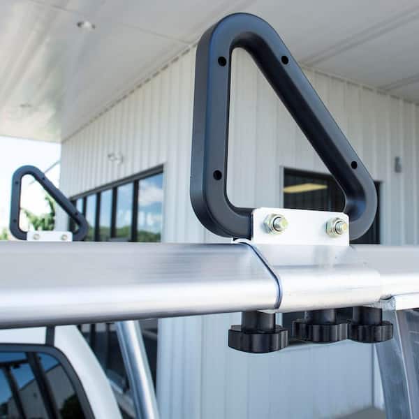 TMS 800 LB Extendable Low Pofile Non-Dilling Pick Up Ack Sport Bar Rack 2 Bars With Mounting Clamps And Load Stops%2f931962101