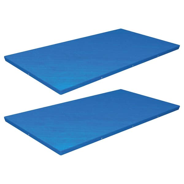 Flowclear Rectangular Above Ground Pool Cover, (Cover Only), 2 Pack