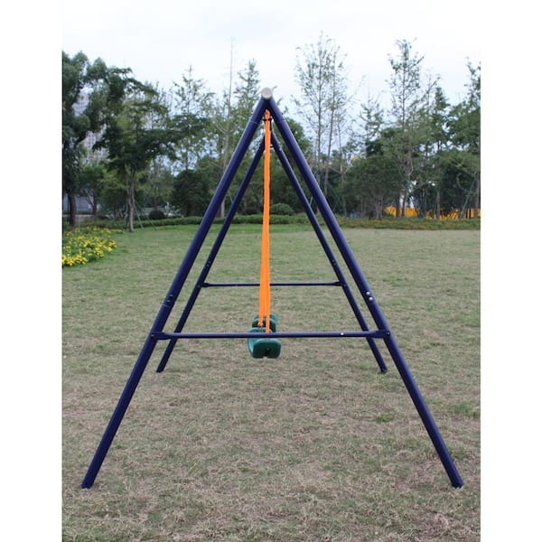 Tidoin Metal Outdoor Swing Set with 2-Seat Swing-YD-012 Tidoin Metal Outdoor Swing Set with 2-Seat Swing-YD-012