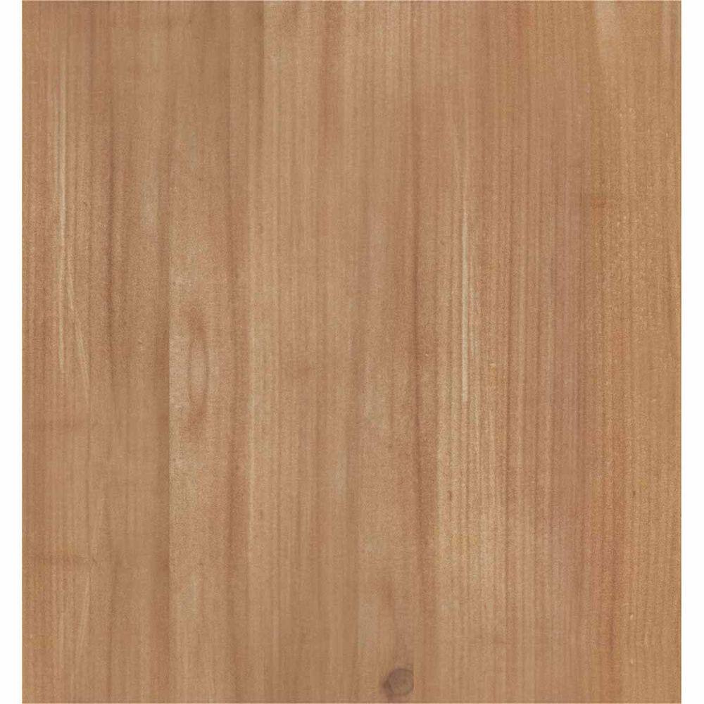 Western Red Cedar Smooth 8" x 7.5" Rustic Corbel with Backplate