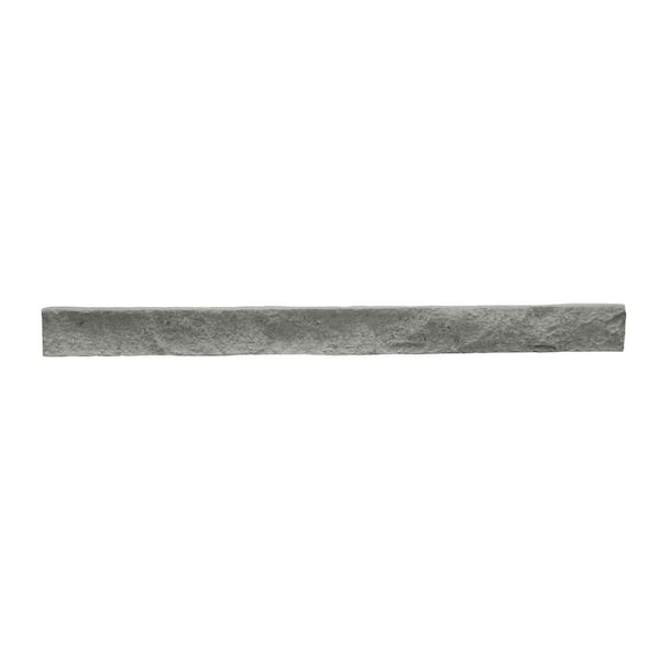 GenStone Stacked Stone 1.25 in. x 3.5 in. x 42 in. Northern Slate Faux Stone Siding Trim