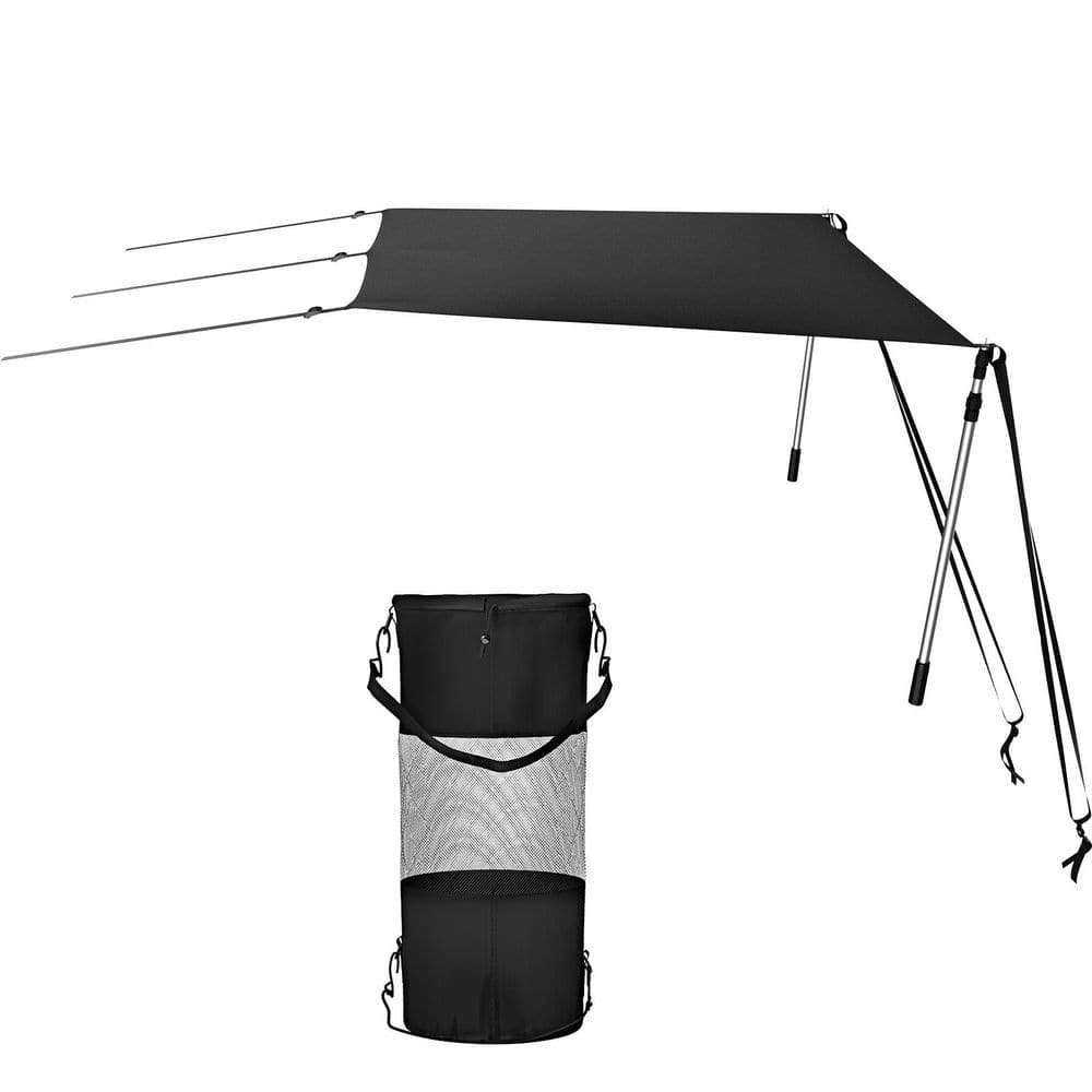 SKYSHALO 5 ft. x 5 ft. T-Top Sun Shade Kit, UV-Proof 600D