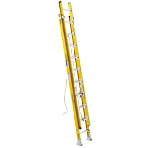 20 ft. Fiberglass D-Rung Extension Ladder with 375 lb. Load Capacity Type IAA Duty Rating