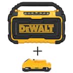 20V MAX Bluetooth Speaker and (1) 20V MAX Compact Lithium-Ion 3.0Ah Battery