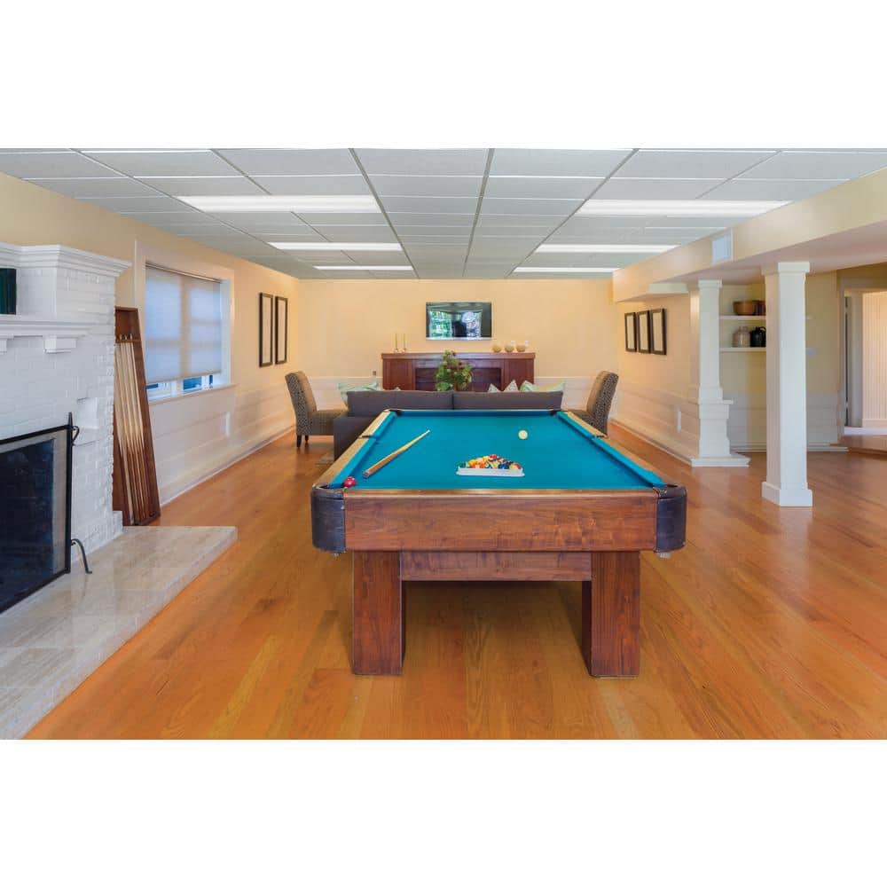 White 48-Inch LED Fluorescent Indoor/Outdoor Troffer Light