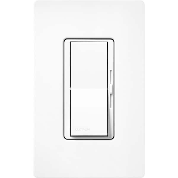 Diva Dimmer Switch for Magnetic Low Voltage, 600-Watt/Single-Pole or 3-Way, Brilliant White (DVSCLV-603P-BW)