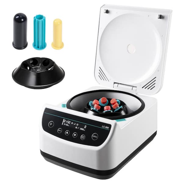 Centrifuge Machine 100-2100xg RCF Electric Laboratory Centrifuge Machine with 1 Rotor for 2/5/10/15/50ml Tube Capacity