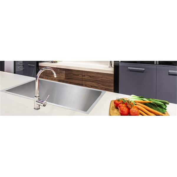 Modern 304 Stainless Steel Double Bowl Undermount Brushed Kitchen Sink Set  with Multifunctional Pull-Out Faucet Shot Gun Spayer