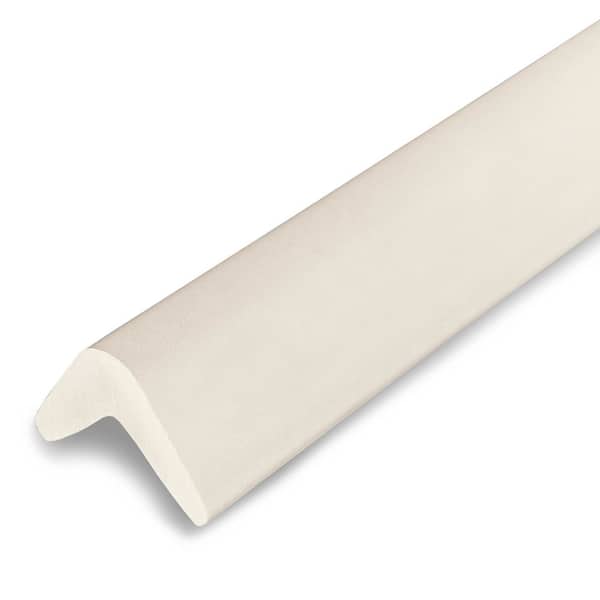 Ultra High Density Corner Guard 24 in. Long, Off White, 1-Piece
