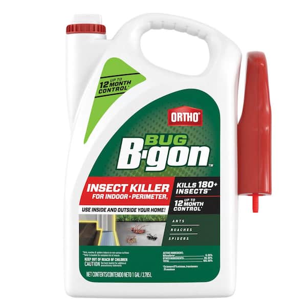 Bug B-gon Insect Killer for Indoor Plus Perimeter1, 1 gal. Ant, Cockroach and Spider Insect Killer with Trigger Sprayer