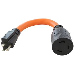 Conntek 15828 1.5フィート 20アンペア RVジェネレーターアダプター