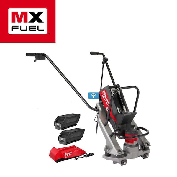 Milwaukee MX FUEL Lithium-Ion Cordless Vibratory Screed with (2) Batteries and Charger