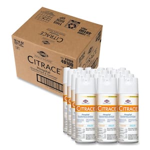 14 oz. Citrus Citrace Hospital Disinfecting All-Purpose Cleaner and Deodorizer (12 Carton)