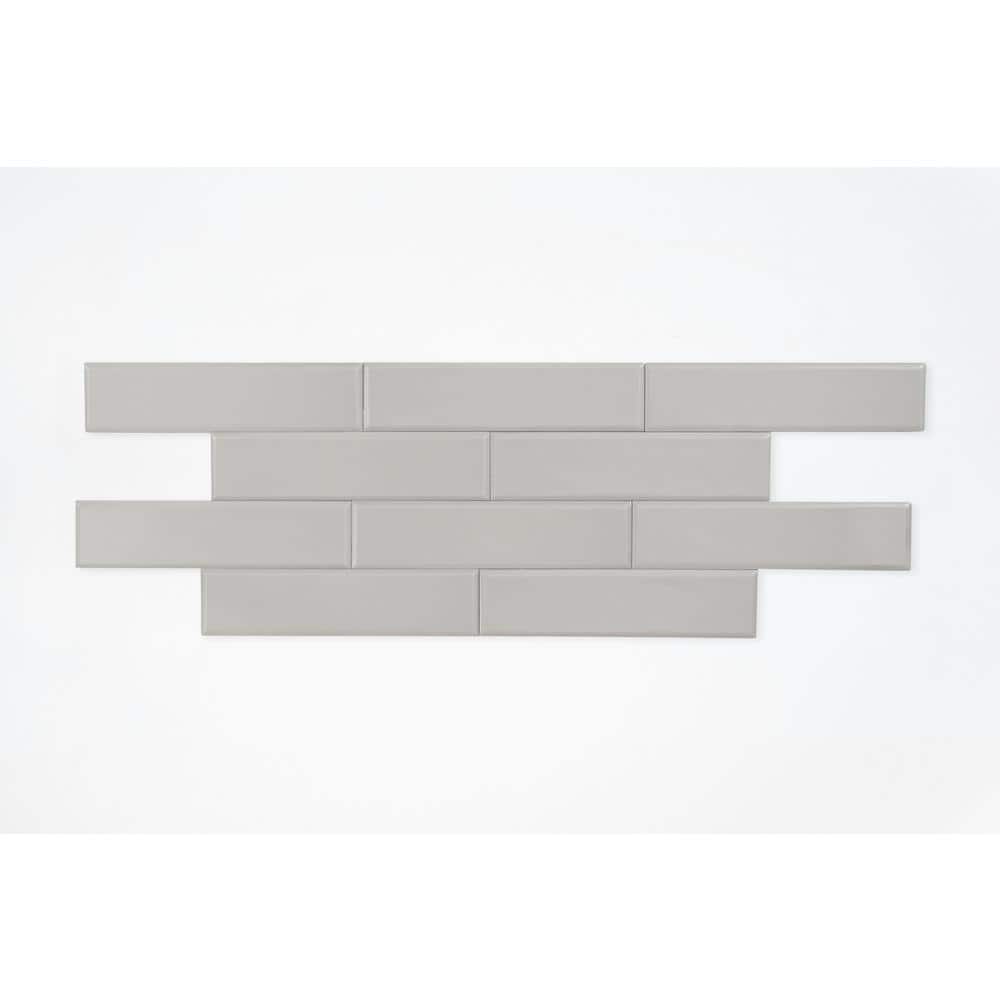 Greige Matte 3x12 Ceramic Subway Wall Tile