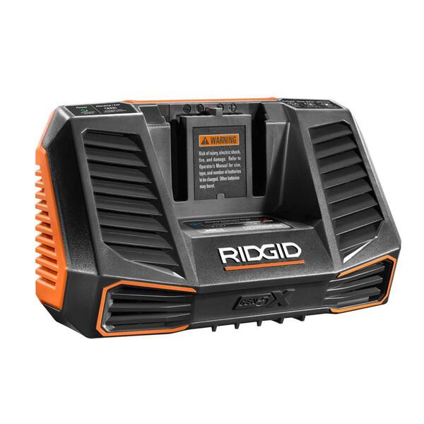 RIDGID - 18-Volt OCTANE Lithium-Ion Bluetooth 3.0 Ah and 6.0 Ah Battery Starter Kit with Charger