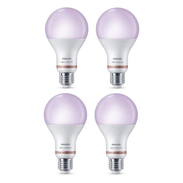 2 Philips 100w Wi-fi Smart LED Bulb Tunable Dimmable A21 Wireless Full Color for sale online 