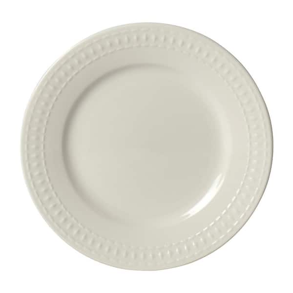 Casa Square - Nouvelle Collection Service de table en porcelaine blanc de  21 pièces.