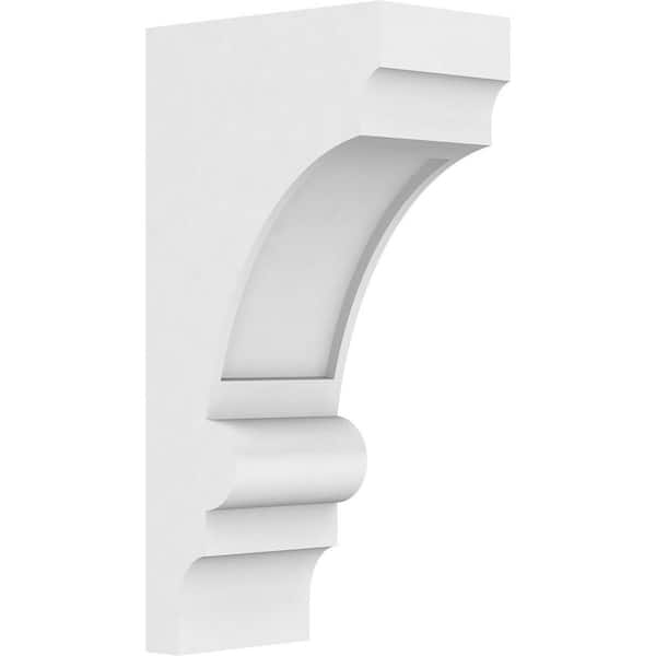 Ekena Millwork 5 in. x 18 in. x 9 in. Standard Diane Architectural Grade PVC Corbel