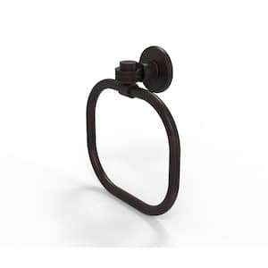 Continental Collection Towel Ring with Dotted Accents in Venetian Bronze