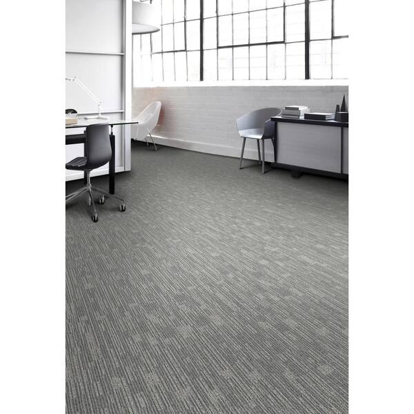 Mohawk Home & Office Solid Square Midnight Textured Carpet Sample (Interior) Mohawk Home & Office Solid Square Midnight Textured Carpet Sample (Interior)