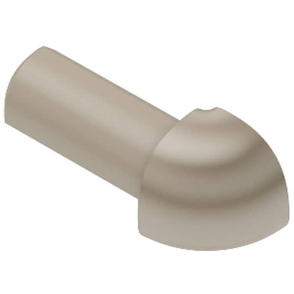 Schluter Rondec Light Beige 5/16 In. X 1 In. PVC 90 Degree Outside ...