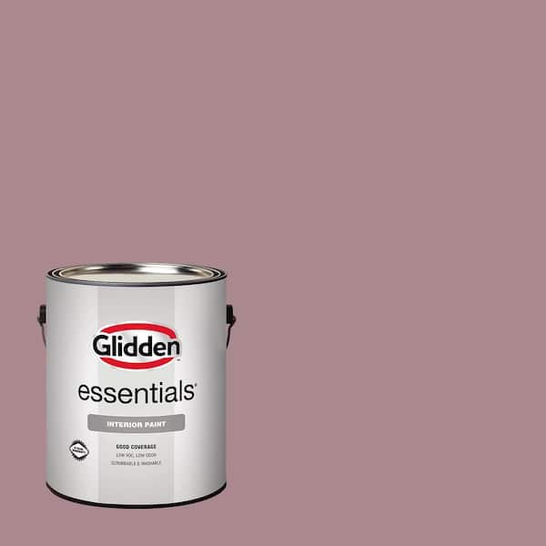 Glidden Essentials 1 gal. PPG1048-5 Coffee Rose Flat/Matte Interior Paint