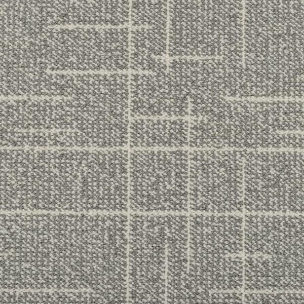 Neverland Nest-Pebblestone-Gray 45 oz. Triexta Blend Pattern Loop Carpet - Installation Required
