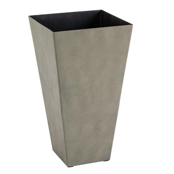 28 in. H Grey Plastic Cone Indoor/Outdoor with Drainage Hole (3-Pack)