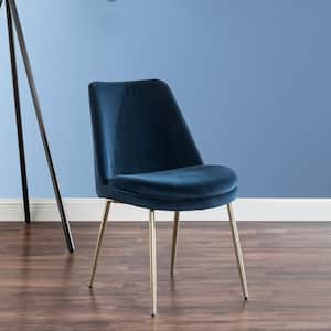 Stocker Blue Upholstered Dining Chair (Set of 2)