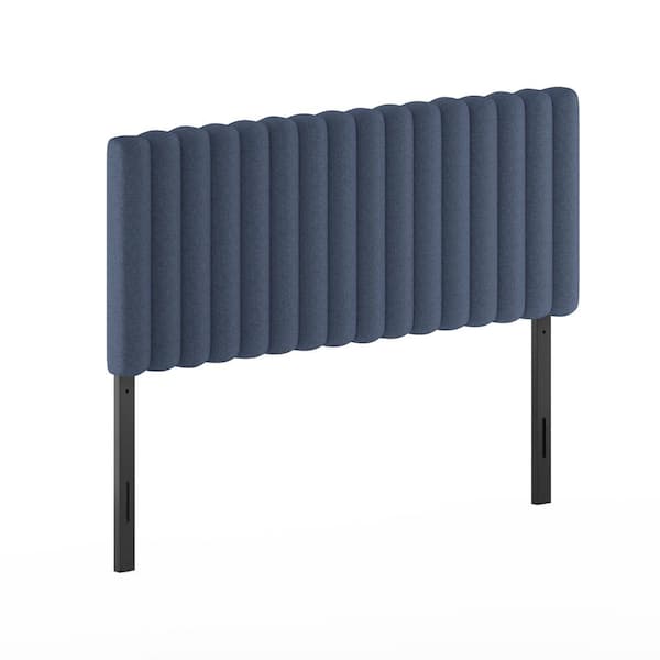 Furinno Roanne Denim Upholstered Tufted Full Headboard
