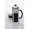 BonJour 8-Cup/33.8-Oz German Borosilicate Glass French Press, 8 Cup, Truffle