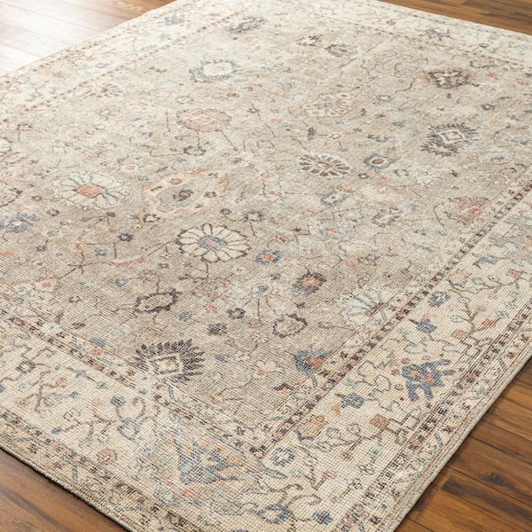 Becki Owens Davina Khaki Oriental 5 ft. x 7 ft. Indoor Area Rug