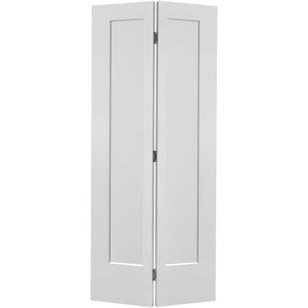 Masonite 24 in. x 80 in. 2 Panel Lincoln Park Primed White Hollow
